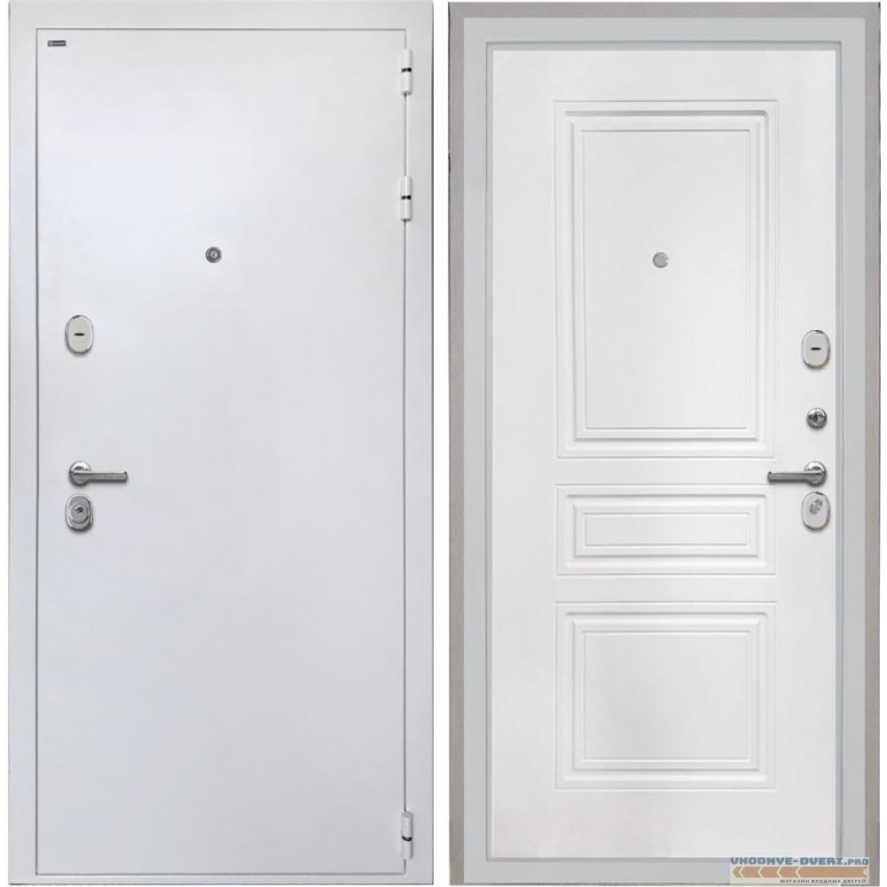 Дверь Интекрон Колизей White ФЛ-243 (Белая матовая)